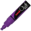 uni Liquid Chalk Marker PWE-8K Chisel Tip 8mm Violet