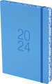 DIARY 2024 Collins Diary A51 Day Per Page Colour Edge Blue Even Year