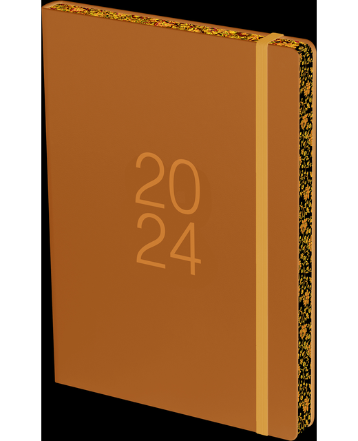 DIARY 2024 Collins Diary A51 Day Per Page Colour Edge Blue Even Year