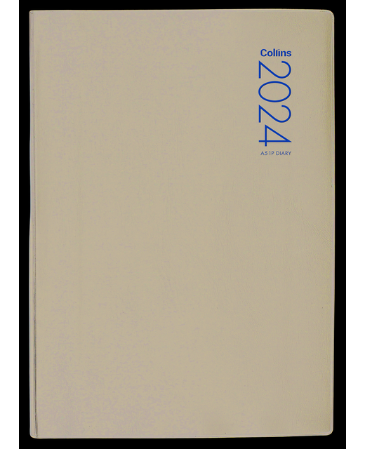 DIARY 2024 Collins Diary A51P Black Even Year