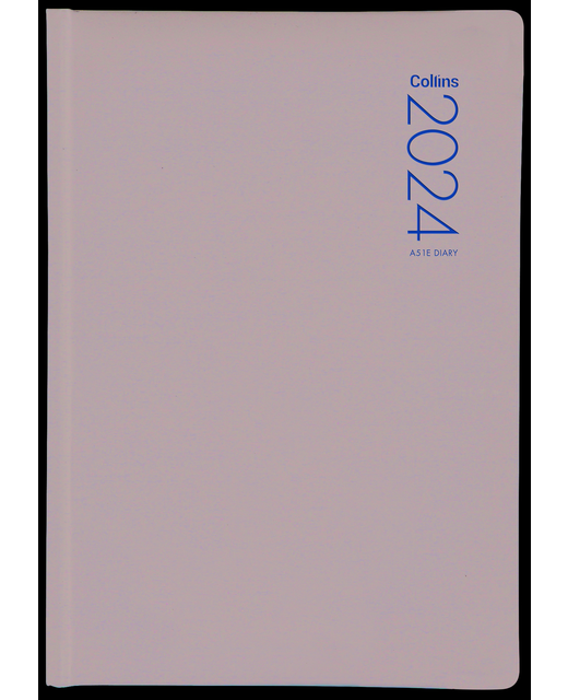 DIARY 2024 Collins Diary A51E Black Even Year