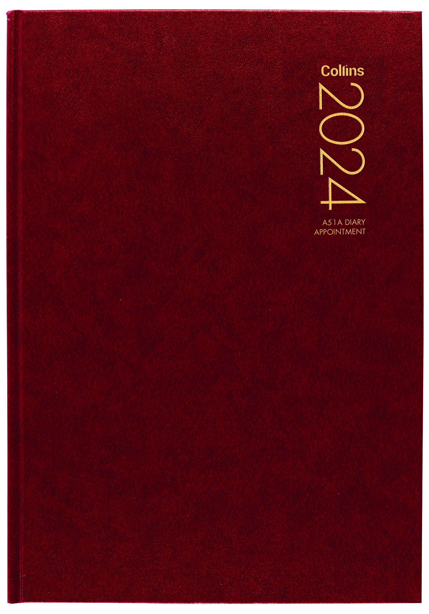 Diary 2022 Collins A51A Appointment Red - Stationery-Diaries : Onehunga ...