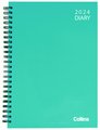 DIARY 2024 Collins Diary A51 Vivid Wiro Hardcover Even Year