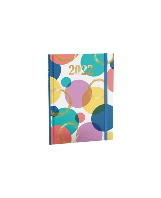 Diary A5 22 WTV Colourful Circles