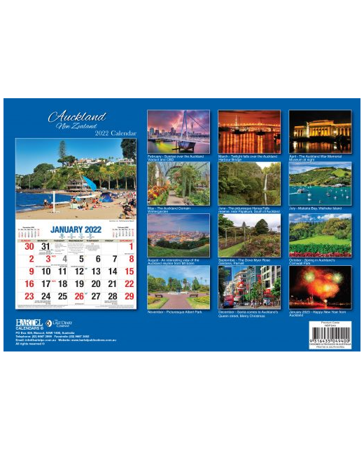 Calendar 22 Big Print Auckland - Gifts & Greeting Cards-Calendars ...