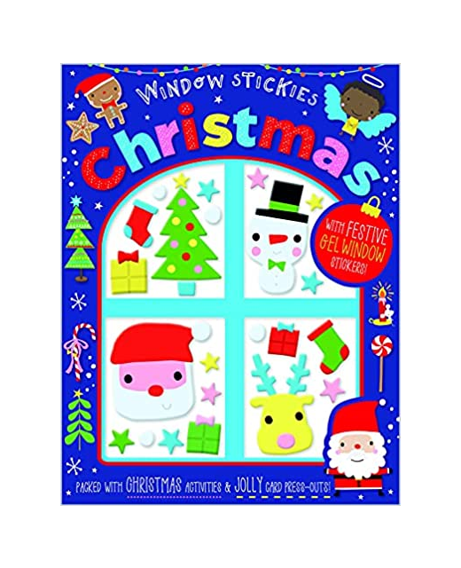 Window Stickies Christmas Activity Book