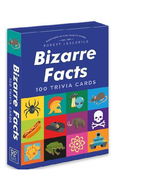 100 Trivia Cards Bizarre Facts