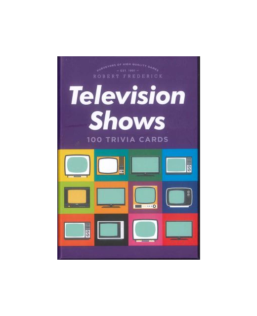 100 Trivia Cards Television Shows