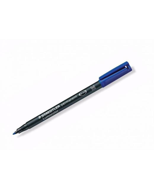 STAEDTLER PEN LUMOCOLOR PERMANENT BLUE