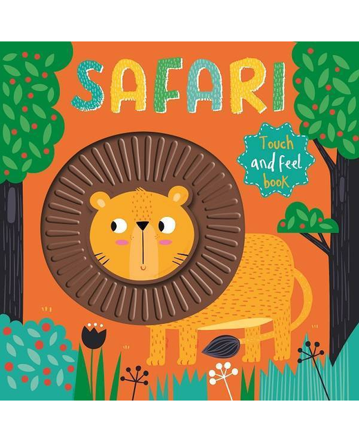 Touch & Feel Safari Silicon Board Book