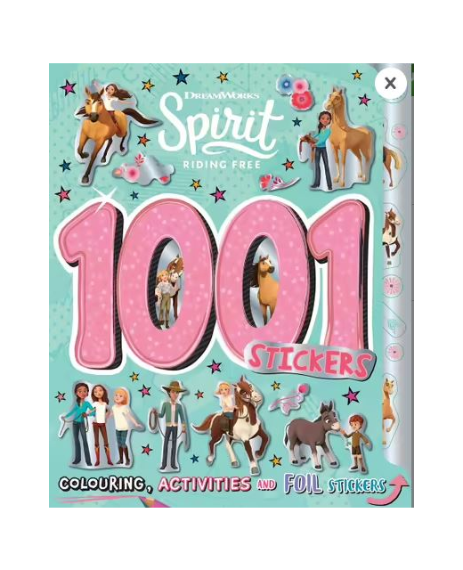 Spirit Riding Free 1001 Stickers