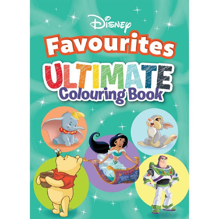 DISNEY FAVOURITES ULTIMATE COLOURING BOOK - Children Books-Activities