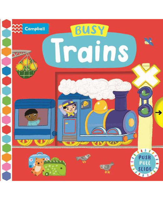 BUSY TRAINS - Children Books-Activities & Colouring Books : Onehunga ...