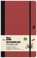 FLEXBOOK NOTEBOOK MEDIUM RULED CHERRY