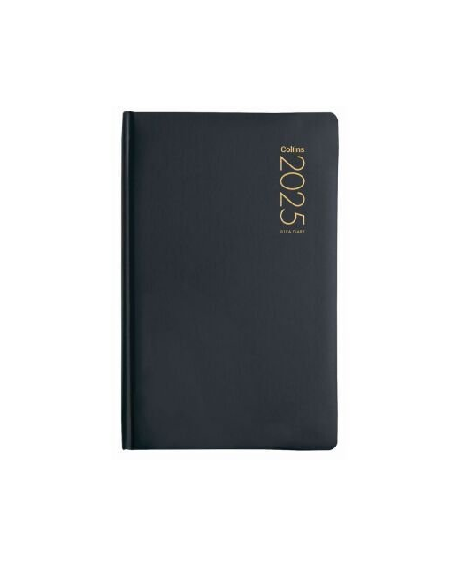 2025 Collins Diary 81EA Black