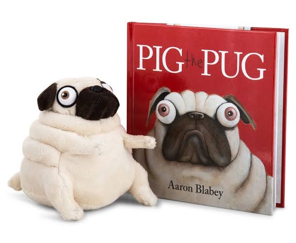 Pig the store pug plush set