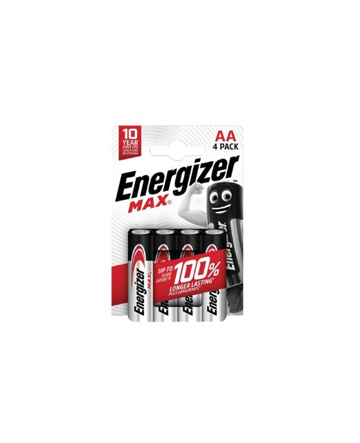 BATTERIES ENERGIZER AA 4PK