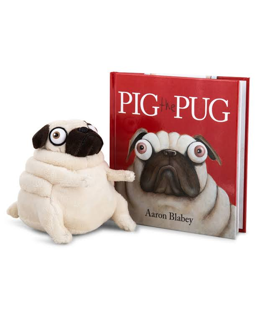 Pig the Pug Boxed Book Set with Plush Toy