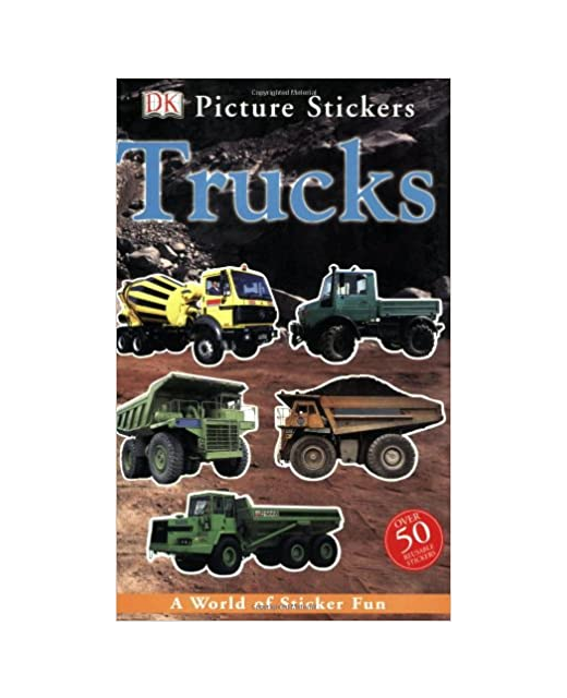 DK TRUCKS PICTURE STICKERS