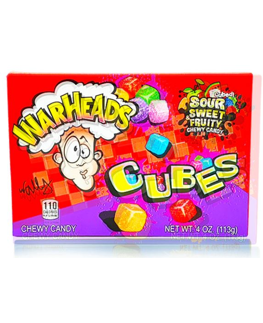 WARHEADS SOUR SWEET CUBES 113g