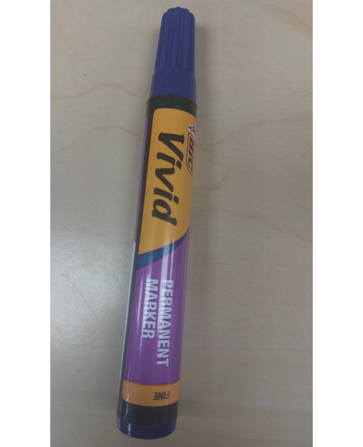 MARKER PERMANENT BIC VIVID FINE PURPLE