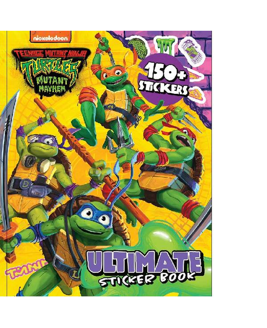 TMNT ULTIMATE STICKER BOOK - Activities Books : Onehunga Books ...