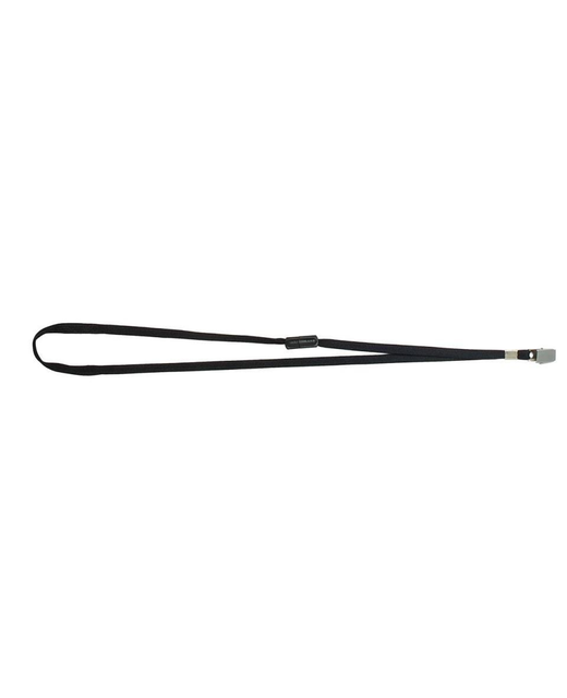 REXEL BLACK FLAT LANYARD WITH CLIP (10 PACK)