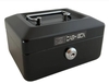 CASH BOX 6" BLACK  152X118X80MM 