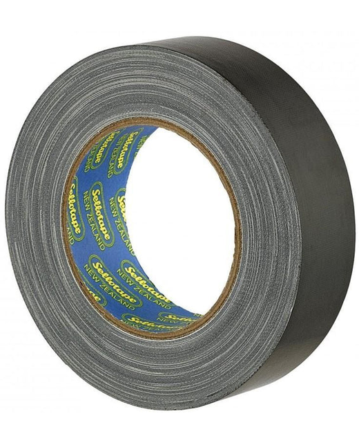 SELLOTAPE 4705BK CLOTH BLACK 36MM X 30M