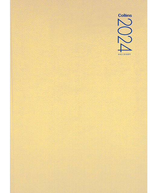 DIARY 2024 Collins Diary A43 Navy Blue Even Year