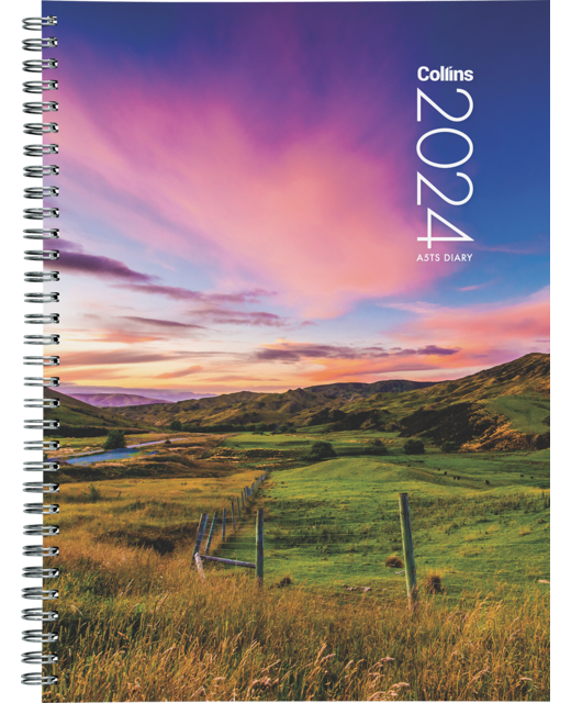 DIARY 2024 Collins Diary A5TS Even Year StationeryDiaries Onehunga