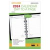 2024 DAYPLANNER DEBDEN CALENDAR DAY TO A PAGE