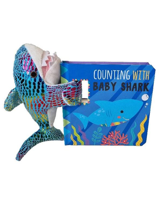 Counting With Baby Shark Snap and Snuggle Board Book