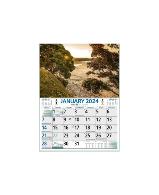 CALENDAR 2024 EASY2C WALL SCENIC Gifts & Greeting CardsCalendars