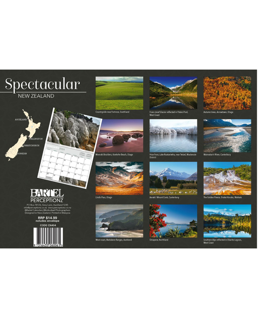 CALENDAR 2024 SPECTACULAR NEW ZEALAND Gifts & Greeting Cards