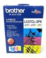 INK CART OEM BROTHER LC57CL3PK CLR 3PK