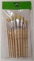 DAS ASSORTED ARTIST BRUSHES -  SET OF 10