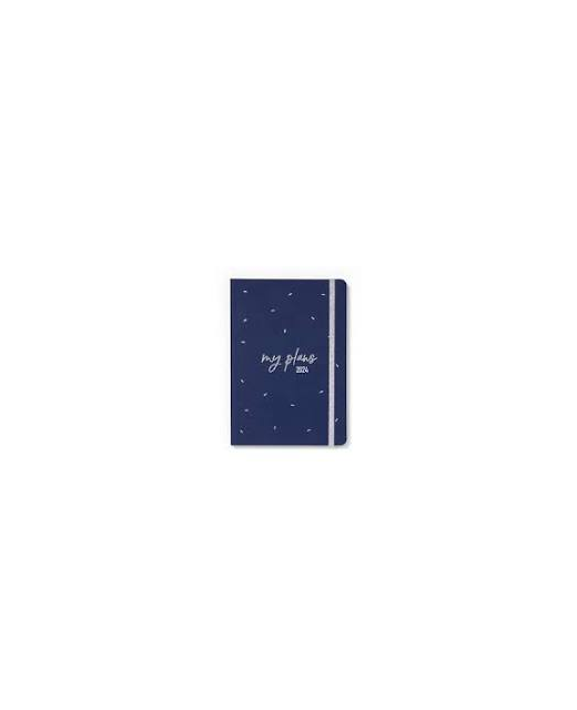 DIARY 2024 Letts of London Diary Joy A5 Week to View Blue Even Year