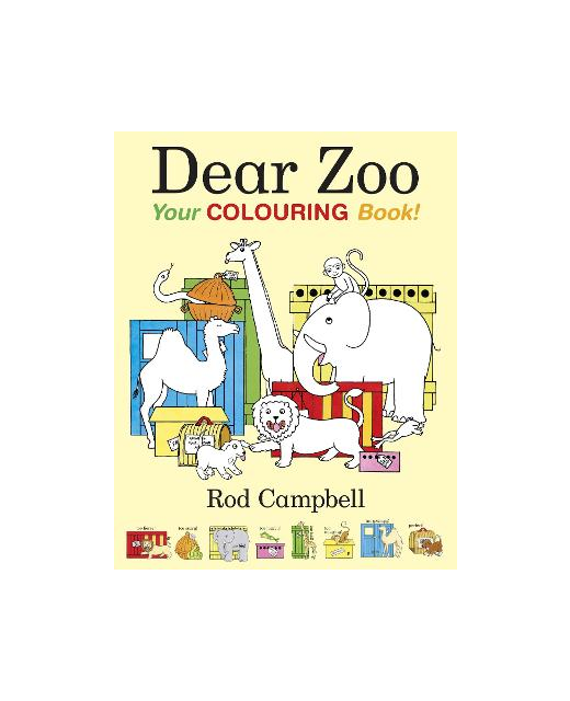 DEAR ZOO COLOURING BOOK