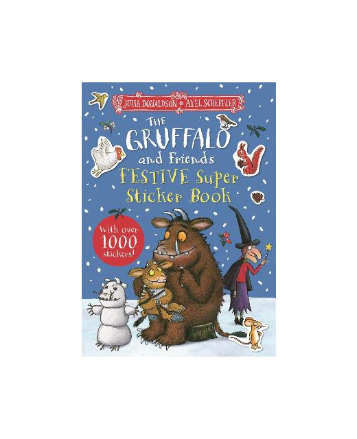 THE GRUFFALO AND FRIENDS FESTIVE SUPER STICKER BOOK