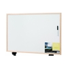 PINE FRAME QUARTET MELAMINE WHITEBOARD 900X600MM