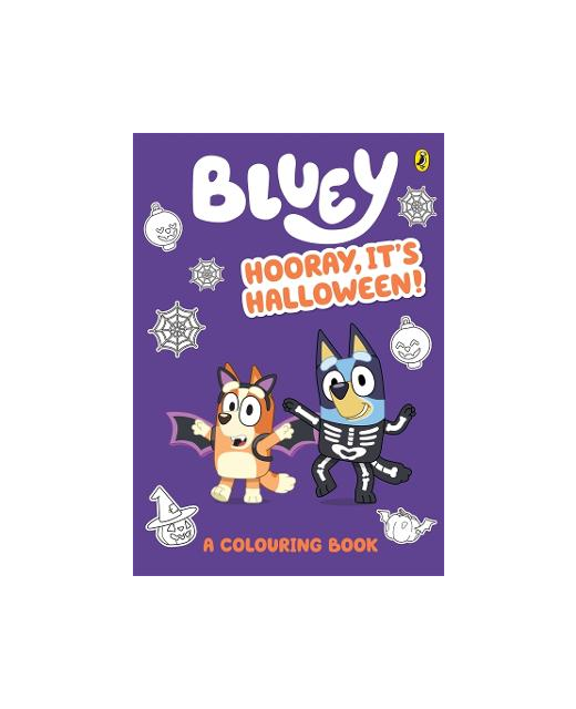 BLUEY HALLOWEEN COLOURING BOOK