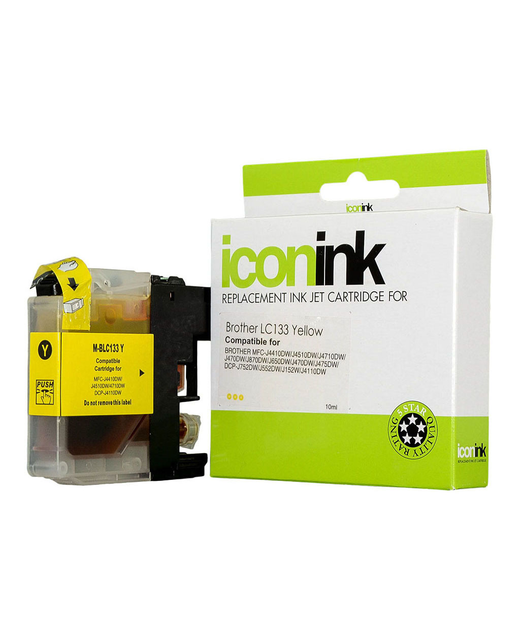 Icon Compatible Brother LC133 Yellow Ink Cartridge