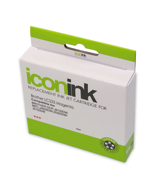 Icon Compatible Brother LC233 Magenta Ink Cartridge