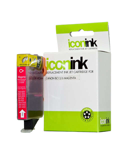 Icon Compatible Canon BCI3 BCI6 Magenta Ink Cartridge