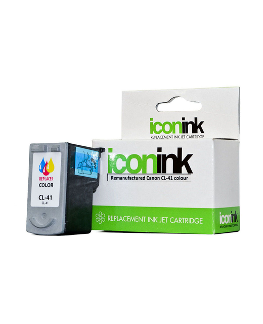 Icon Remanufactured Canon CL41 Colour Ink Cartridge