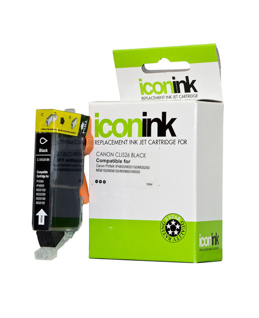 Icon Compatible Canon CLI526 Black Ink Cartridge