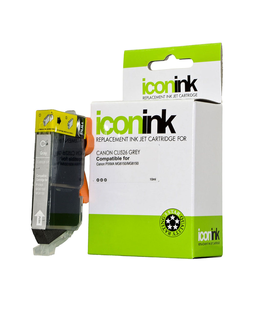 Icon Compatible Canon CLI526 Grey Ink Cartridge