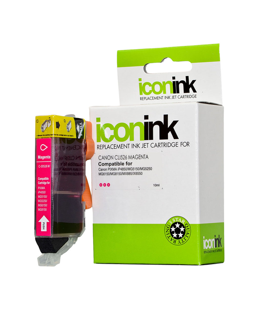 Icon Compatible Canon CLI526 Magenta Ink Cartridge