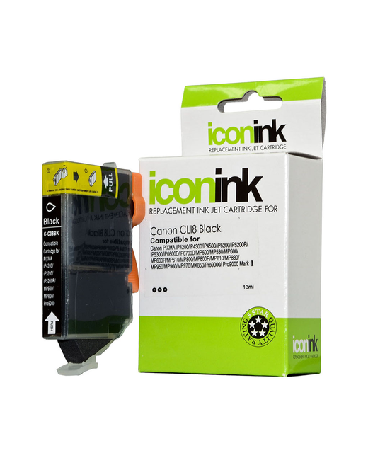 Icon Compatible Canon CLI8 Black Ink Cartridge